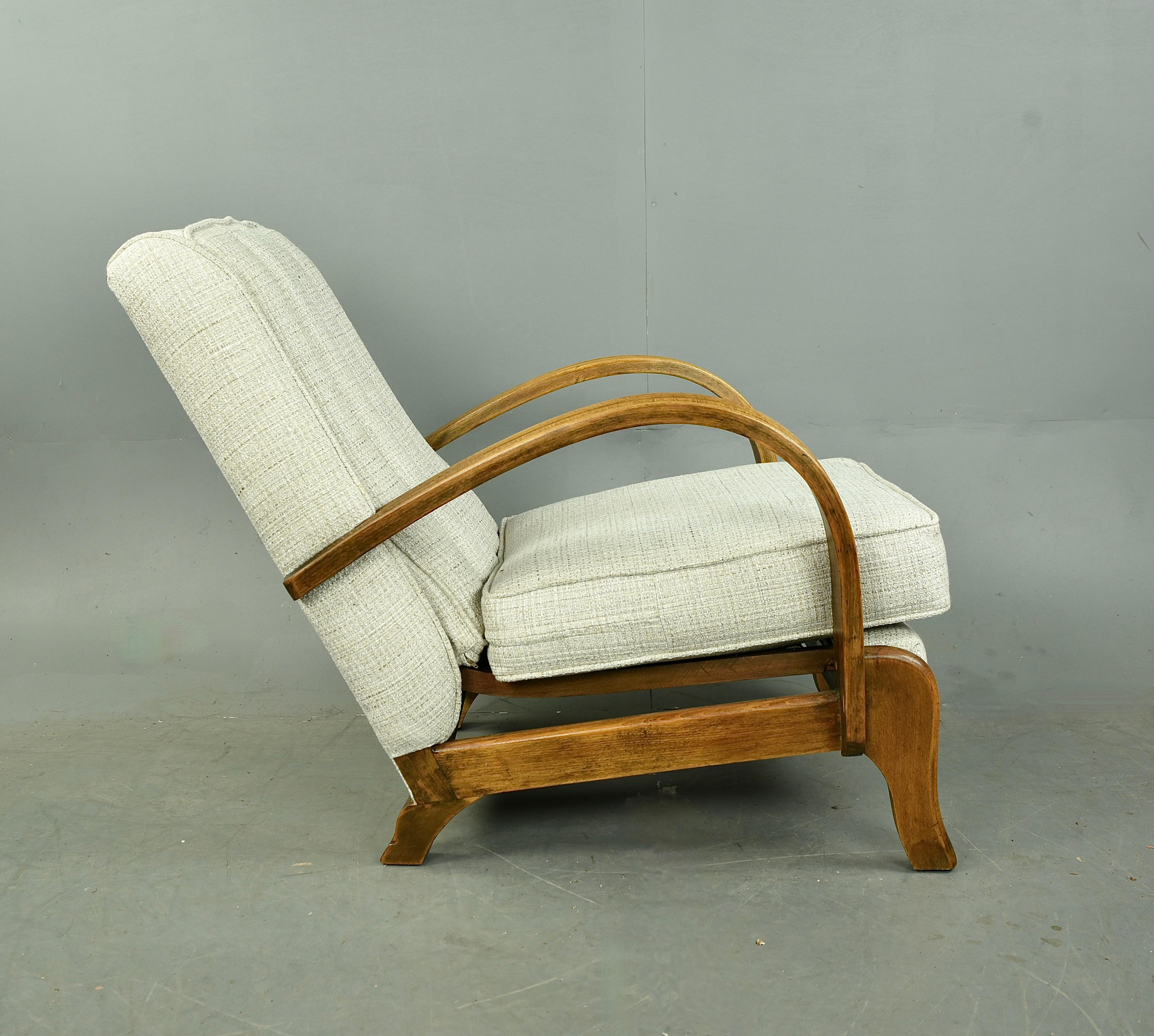 Paire de fauteuils rétro vintage du milieu du siècle dernier  en vente 1