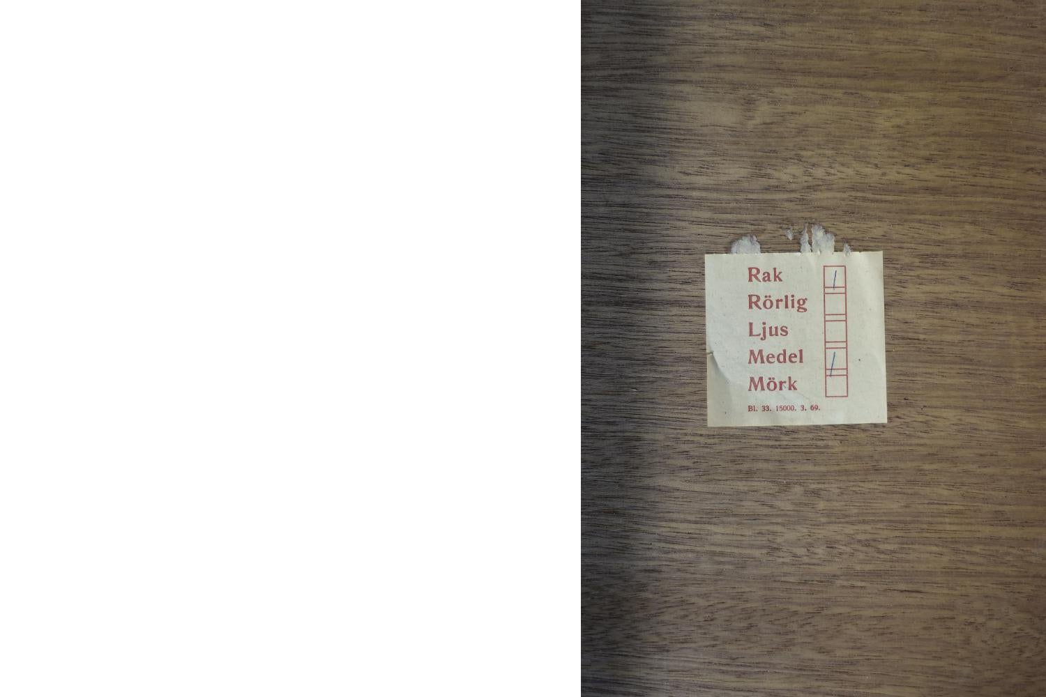 Paire de tables d'appoint en teck brun, Vintage Mid-Century Scandinavian Modern en vente 4