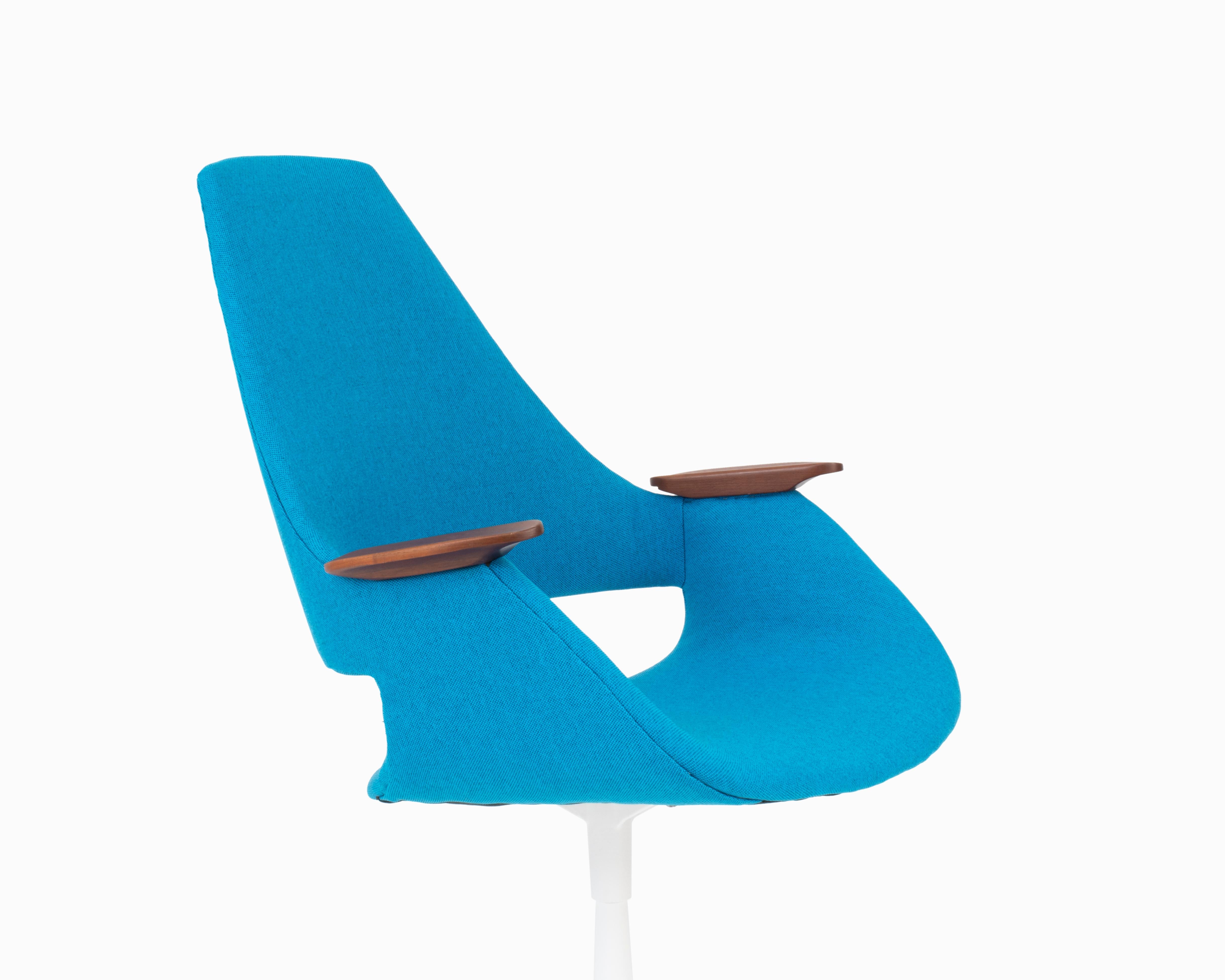 20ième siècle Paire de chaises pivotantes vintage du milieu du siècle dernier par Arthur Umanoff en vente