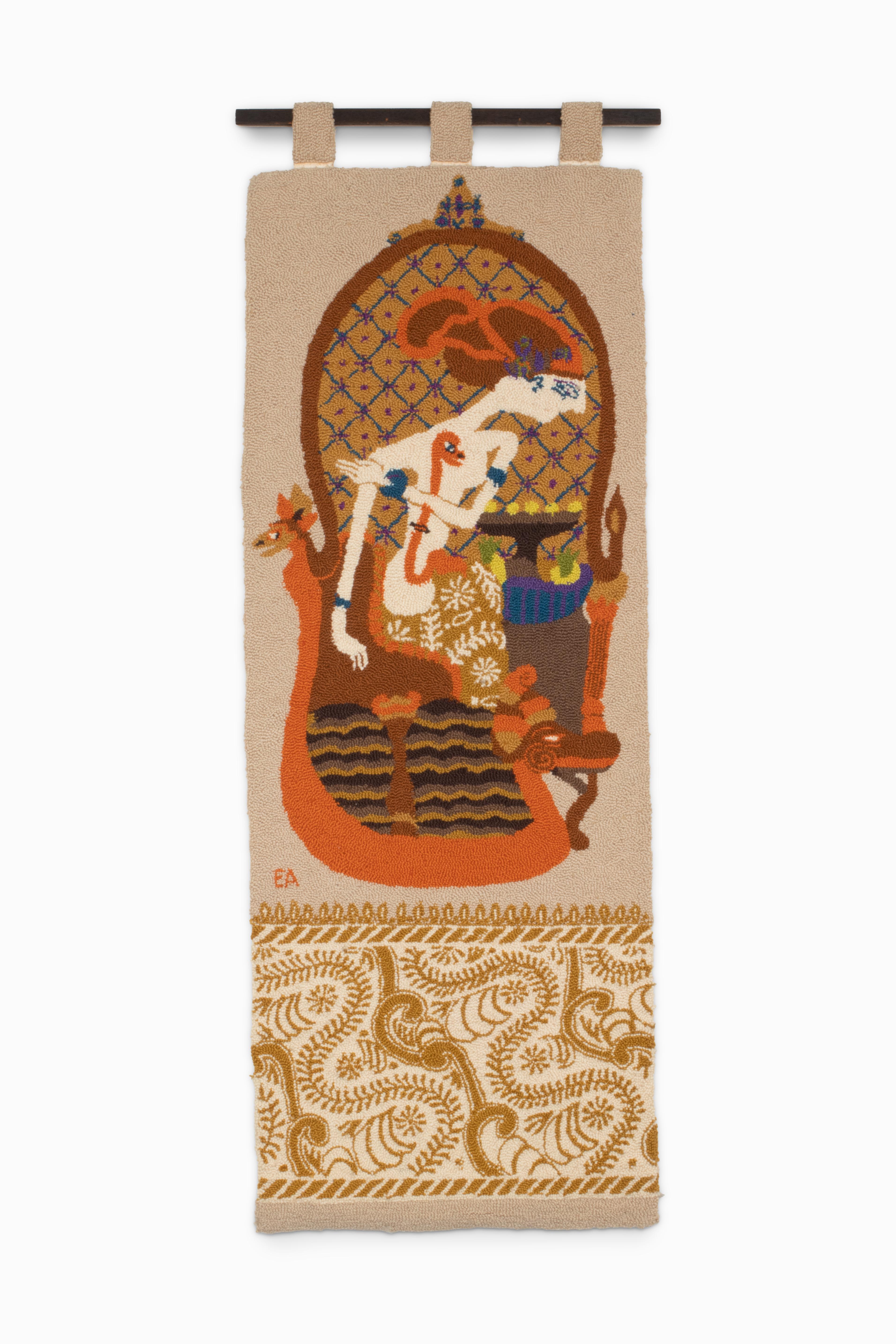 Pair of Vintage Mid-Century Tapestries by Evelyn Ackerman 1