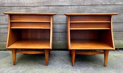 Pair of Vintage Mid-Century "The Foreteller" Night Stands by Kent Coffey, 1950's