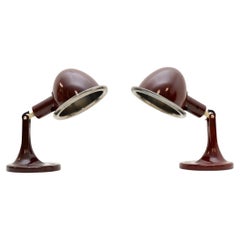 Pair of Vintage Midcentury Bakelite Table Lamps