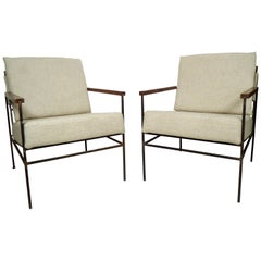 Pair of Vintage Modern McCobb Style Lounge Chairs