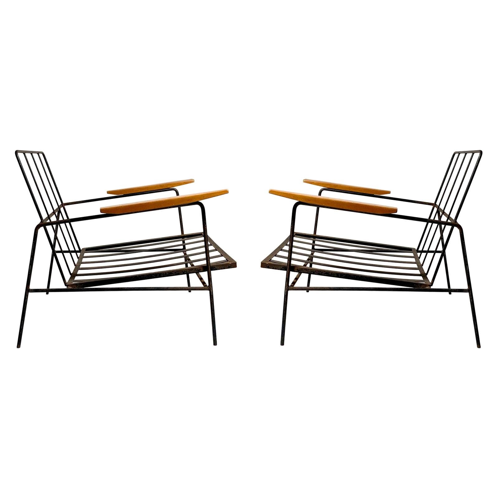 Pair of Vintage Modern Richard McCarthy Lounge Chairs