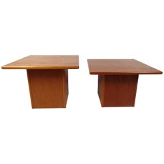 Pair of Vintage Modern Side Tables