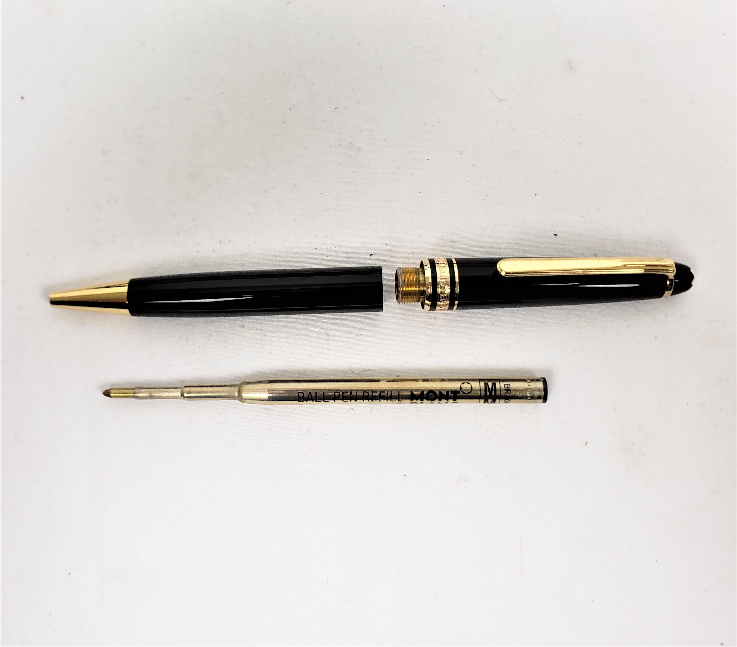 Pair of Vintage Montblanc Meisterstruck & Starwalker Pens with Boxes & Papers For Sale 1