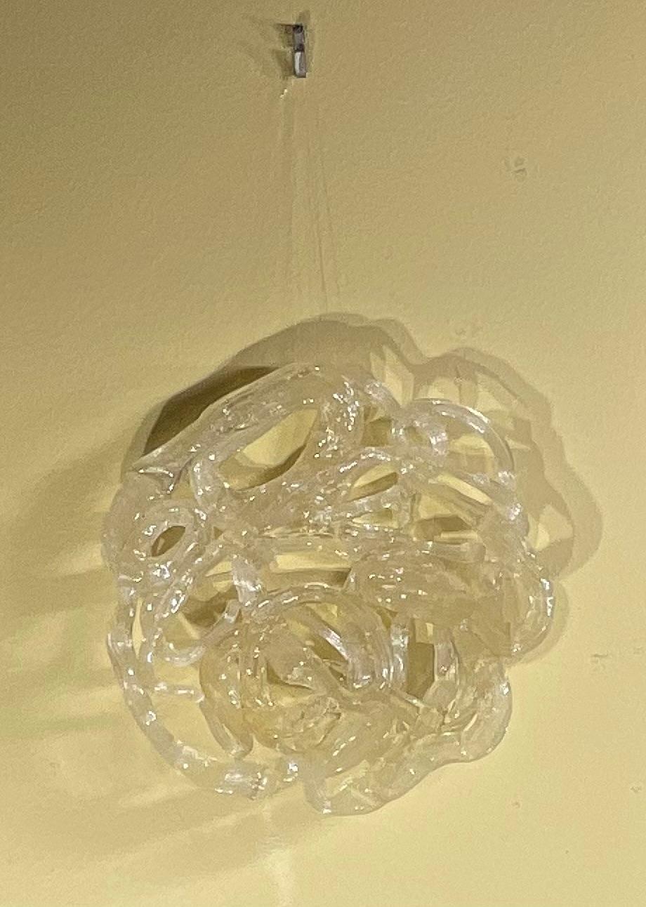 Paar von Vintage Murano Kunstglas 