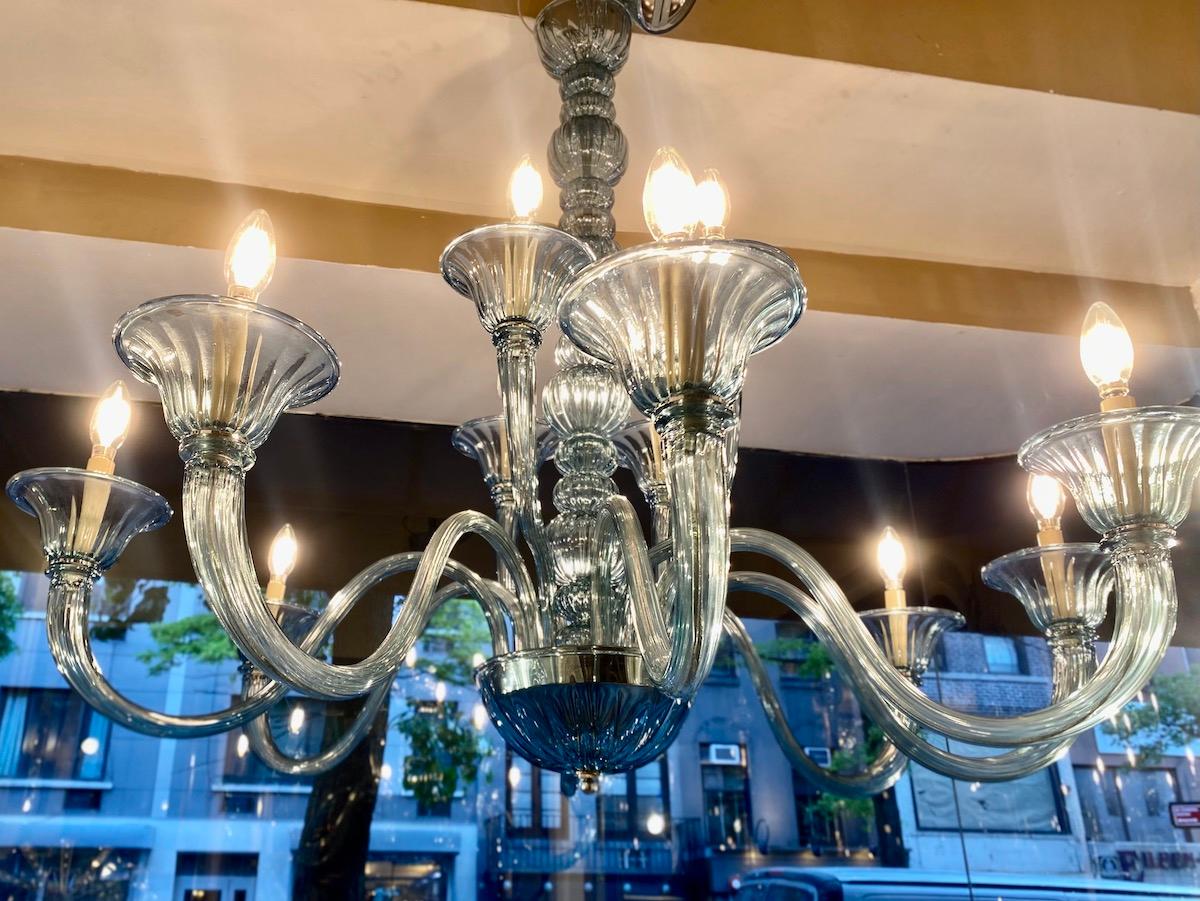 Pair of Vintage Murano Chandeliers, Sold Individually For Sale 5