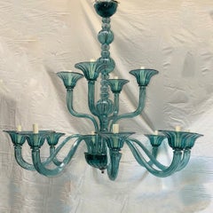 Pair of Vintage Murano Chandeliers, Sold Individually