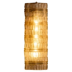 Pair of Vintage Murano Glass Barovier & Toso Wall Sconces