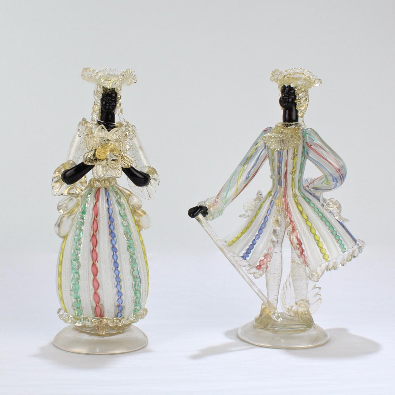 murano glass figurines vintage