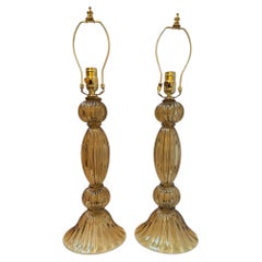 Pair of Vintage Murano Lamp