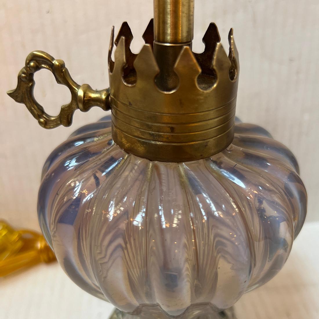 Paar Vintage Murano-Lampen (Mitte des 20. Jahrhunderts) im Angebot