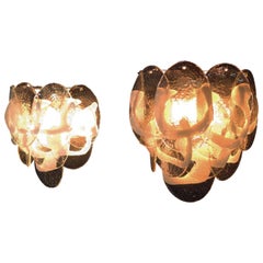 Pair of Vintage Murano Wall Sconce, 1970s