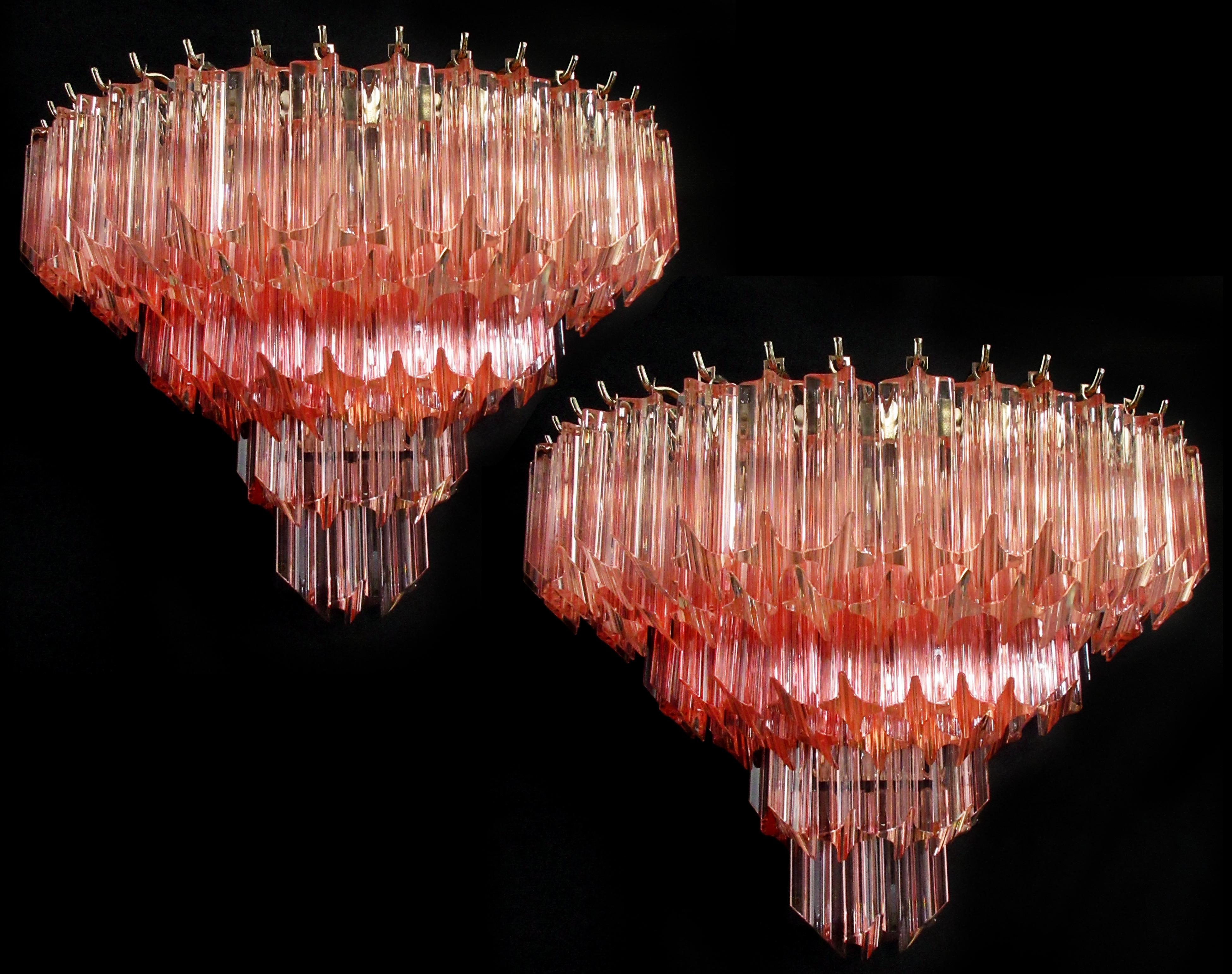 Pair of Vintage Murano Wall Sconce, 1980s For Sale 3