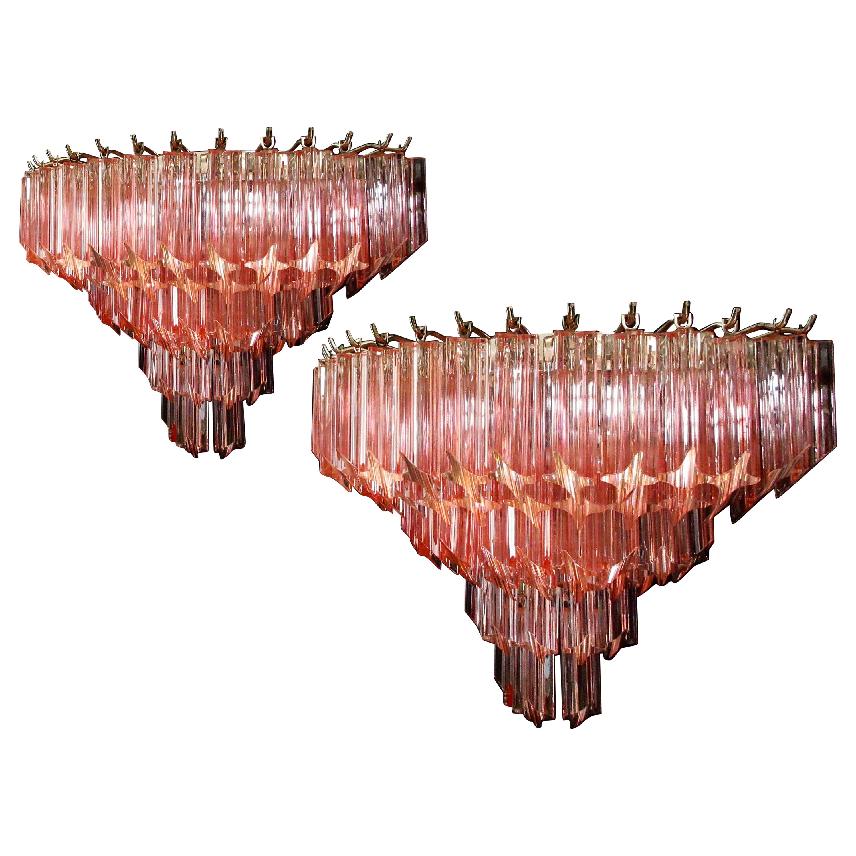 Pair of Vintage Murano Wall Sconce, 1980s For Sale
