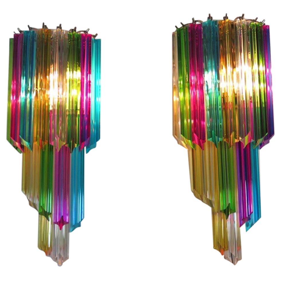 Pair of Vintage Murano Wall Sconce