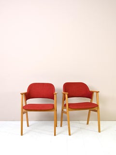 Pair of vintage Nordic armchairs