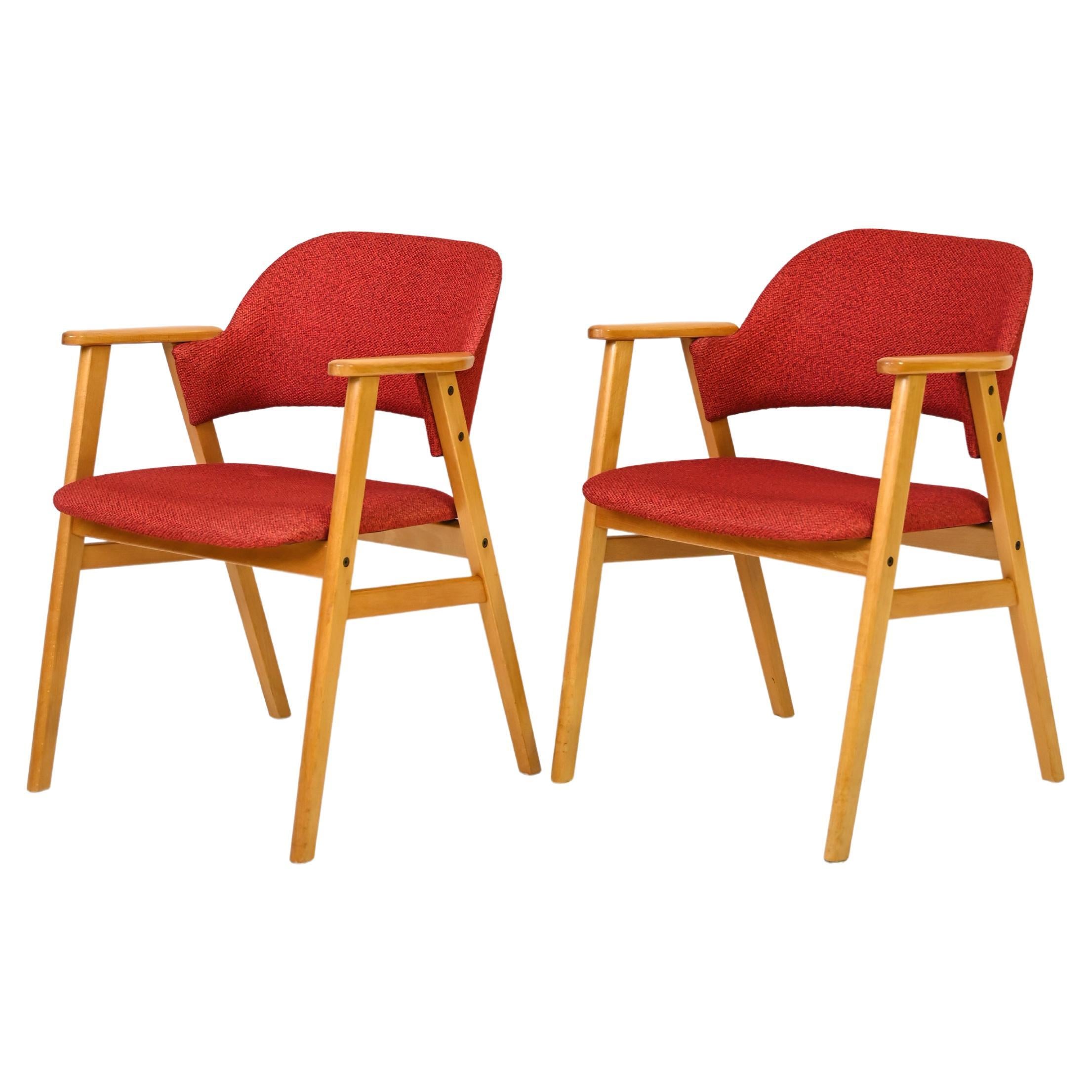 Pair of vintage Nordic armchairs For Sale