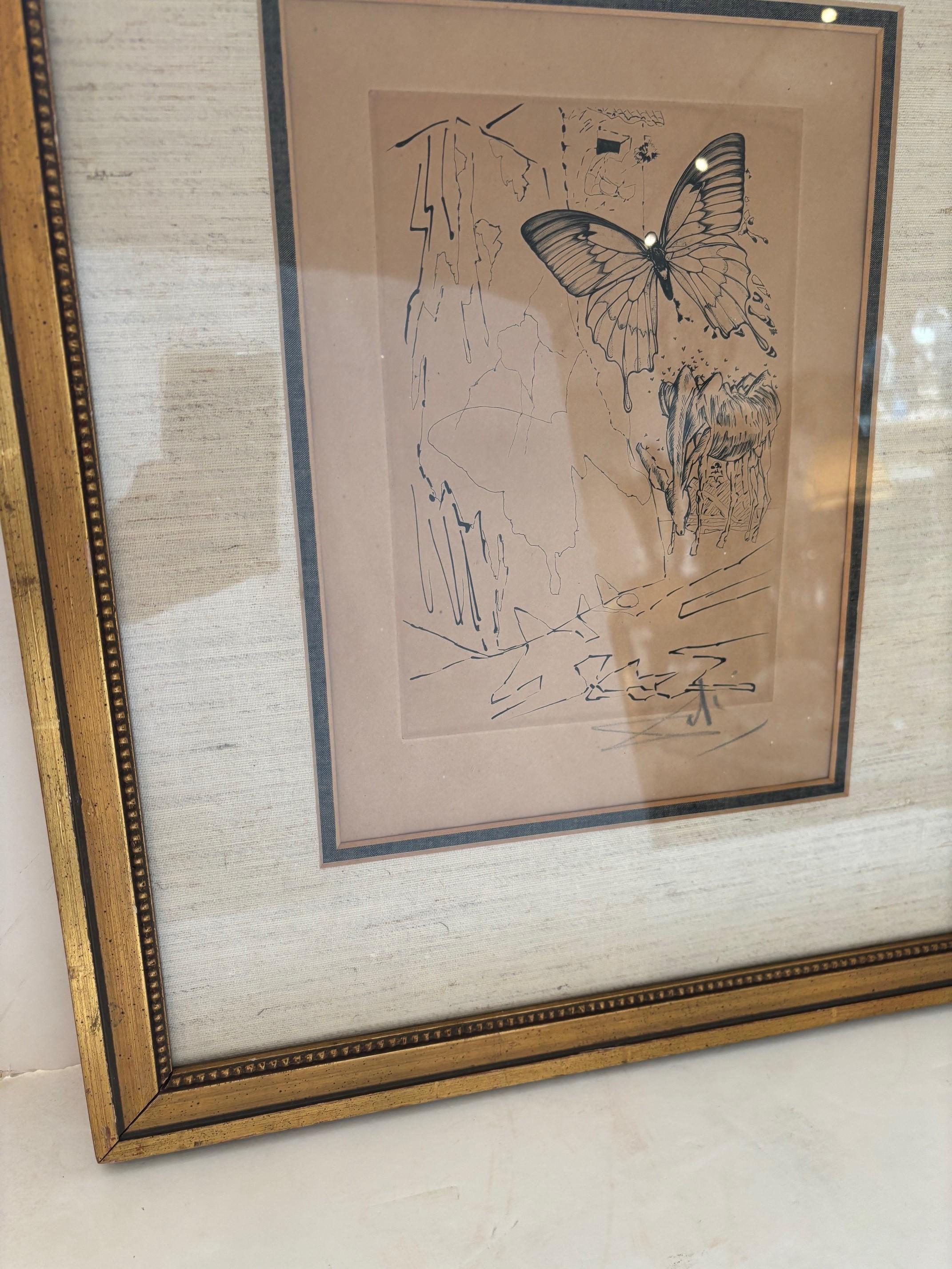 Paire de gravures originales Le Tricorne 1958, signées par Salvador Dali en vente 3