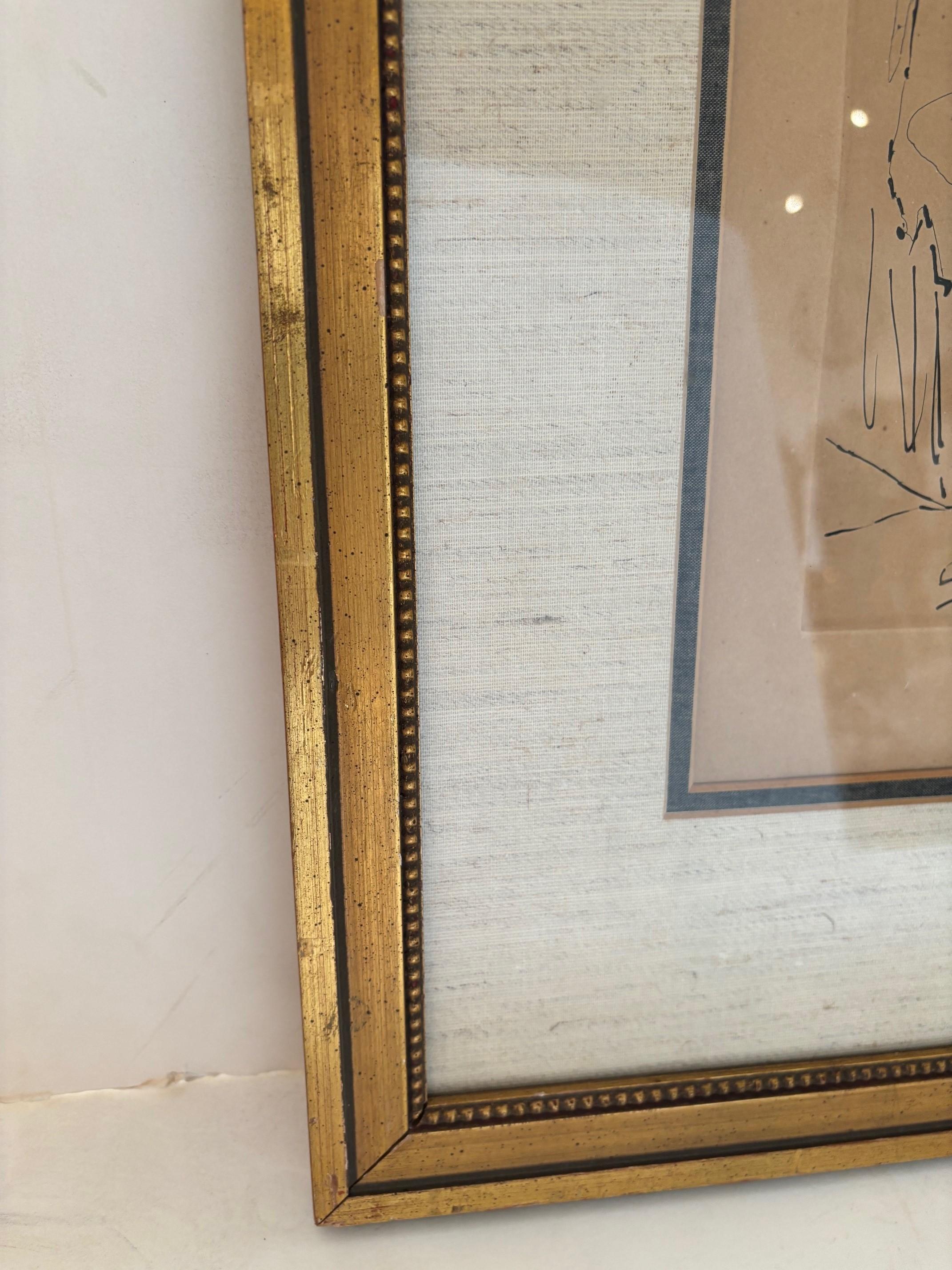 Espagnol Paire de gravures originales Le Tricorne 1958, signées par Salvador Dali en vente