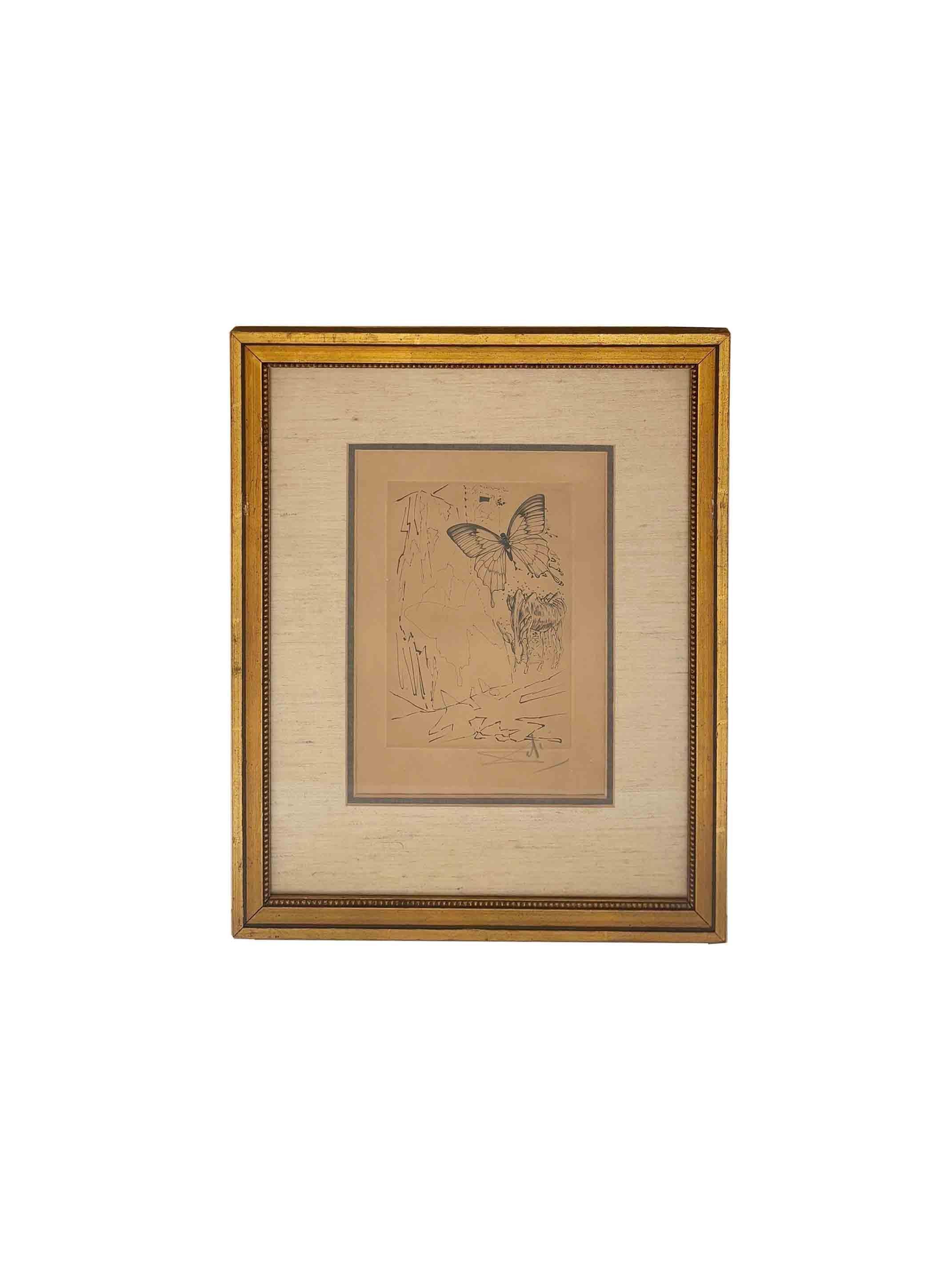Paire de gravures originales Le Tricorne 1958, signées par Salvador Dali en vente 2