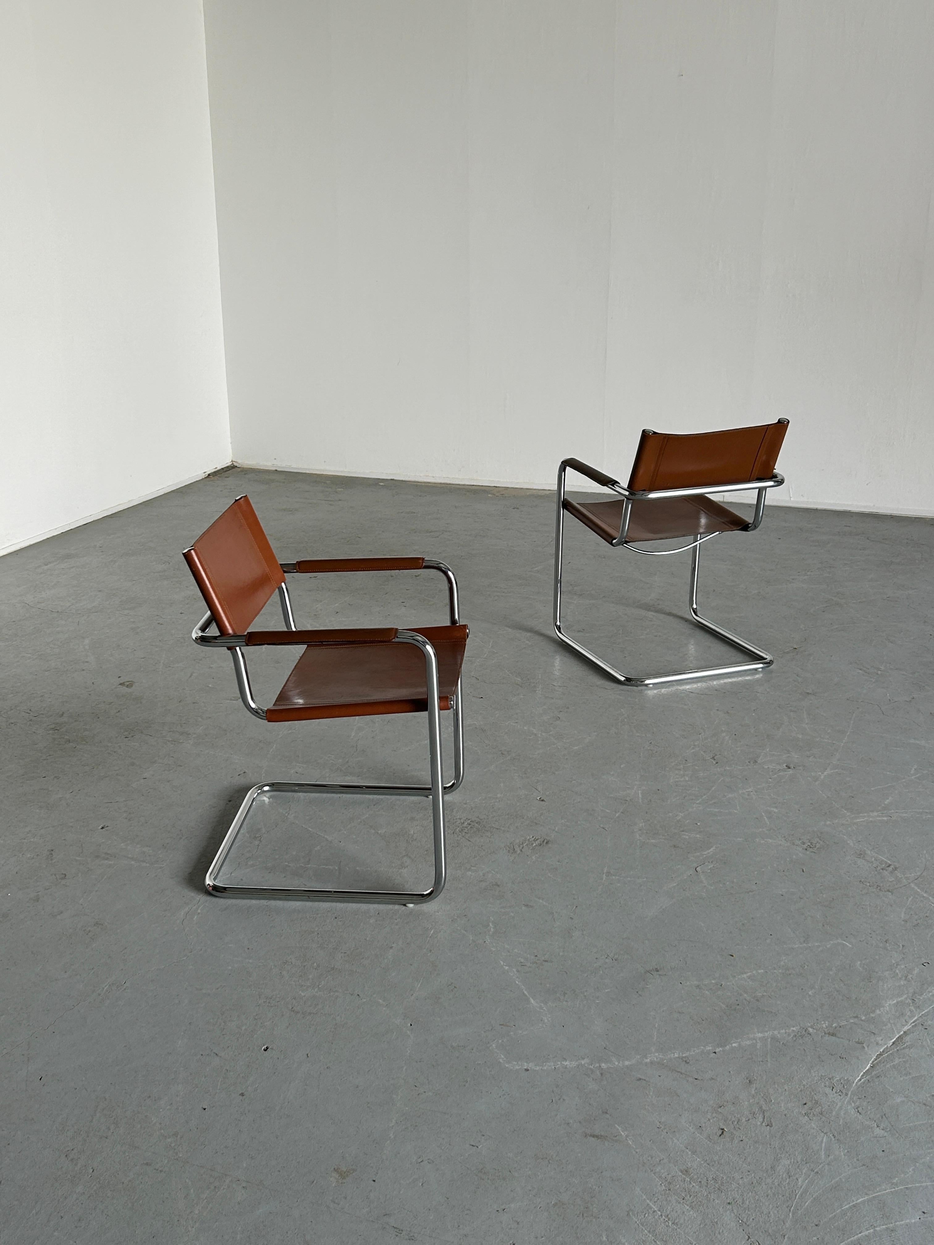 Pair of Vintage Original 'MG5' Armchairs by Centro Studi for Matteo Grassi 1