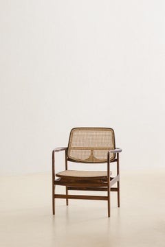 Pair of Vintage Oscar Armchairs by Sergio Rodrigues, 1956, Brazilian Midcentury