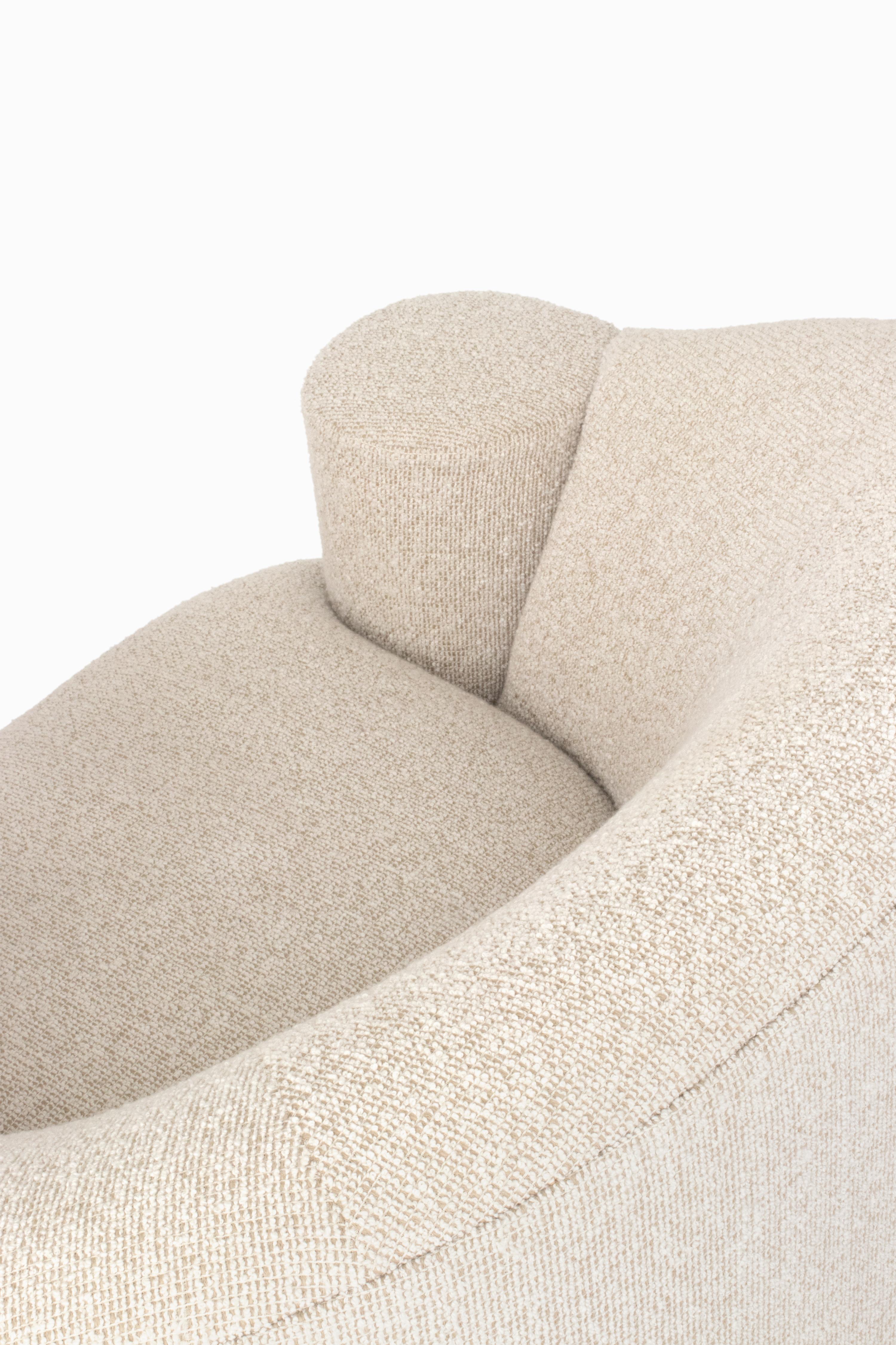 Paar übergroße Vintage-Loungesessel aus dem Wave House im Angebot 3