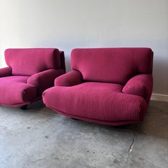Pair of Vintage Paolo Piva "Boss" Chairs by Giovannetti - needing upholstery