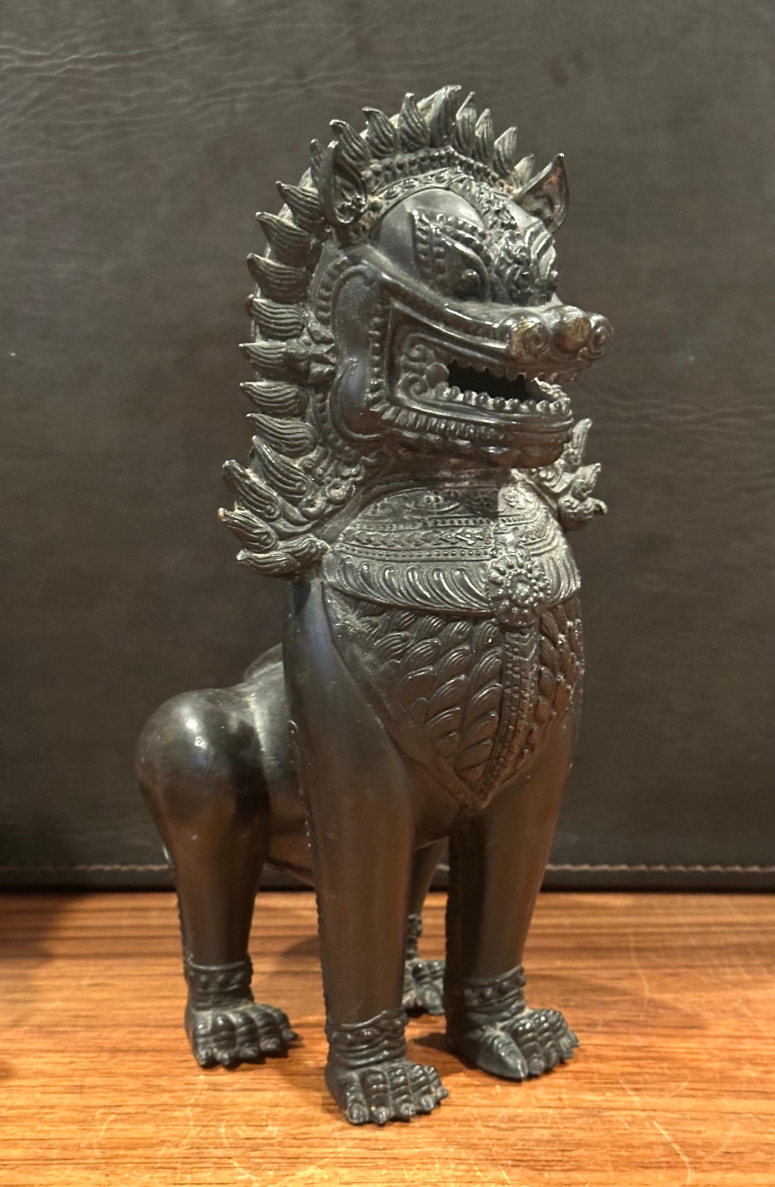 Pareja de Leones Guardianes / Perros Foo Tailandeses 