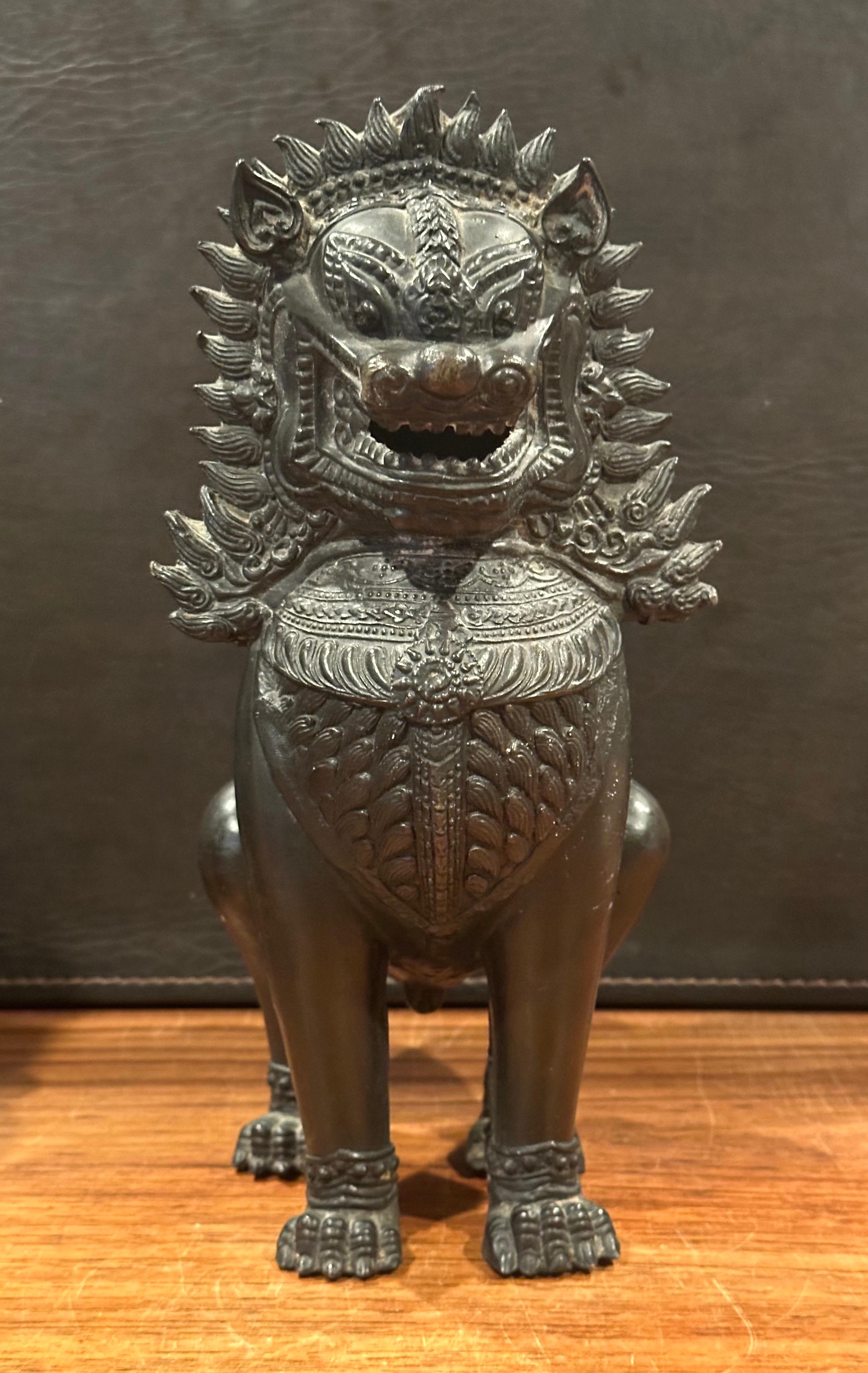 Pareja de Leones Guardianes / Perros Foo Tailandeses 