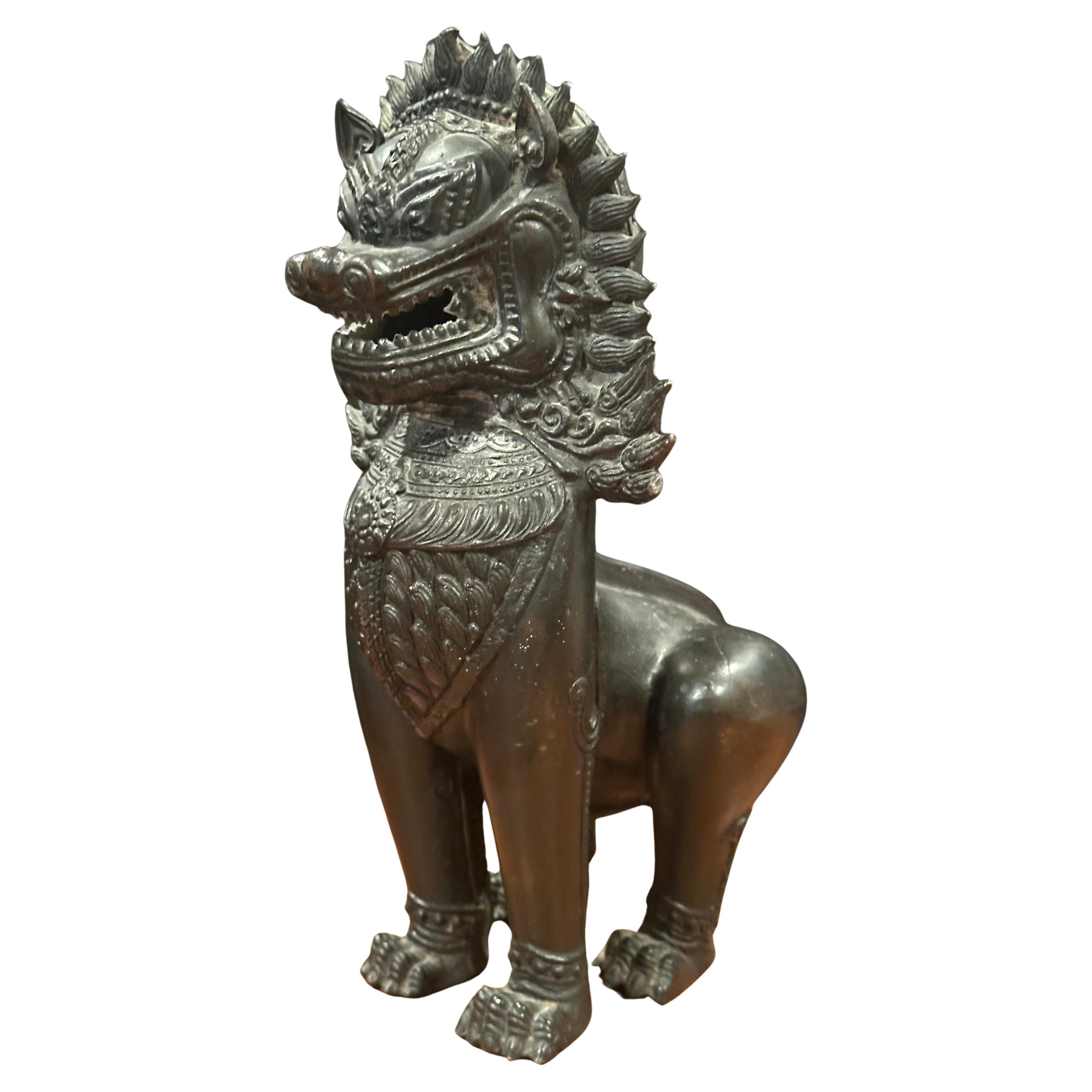Pareja de Leones Guardianes / Perros Foo Tailandeses 