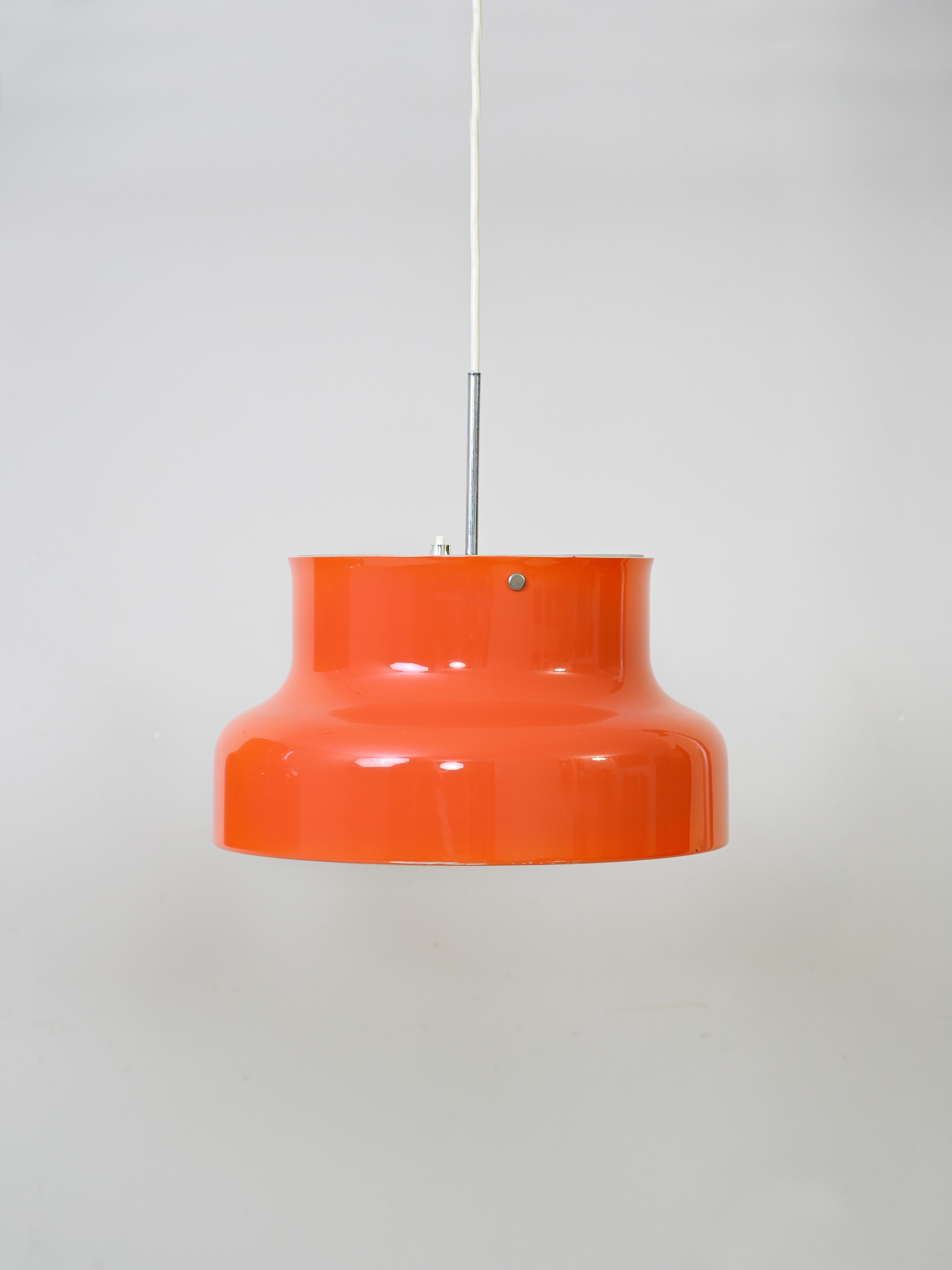 Pair of Vintage Pendant Lamps Model 'Bumling' by Anders Pehrson 3