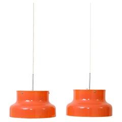 Pair of Vintage Pendant Lamps Model 'Bumling' by Anders Pehrson