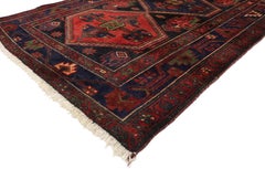 Pair of Vintage Persian Hamadan Rugs with Modern Tribal Style
