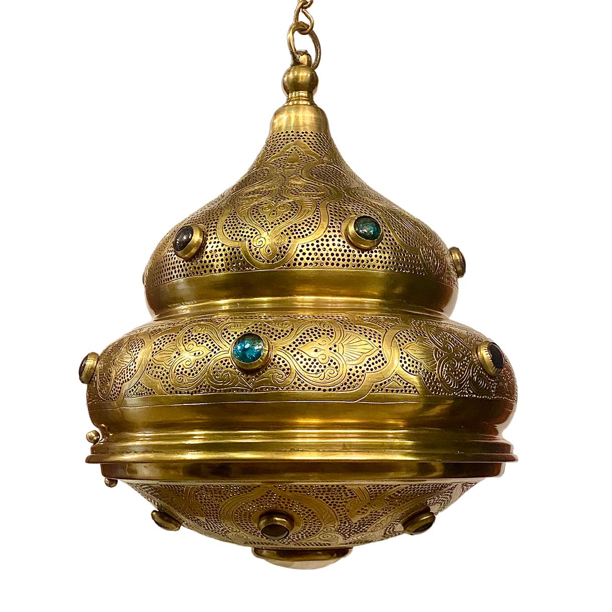 Turkish Pair of Vintage Pierced Lanterns, Sold Individually For Sale