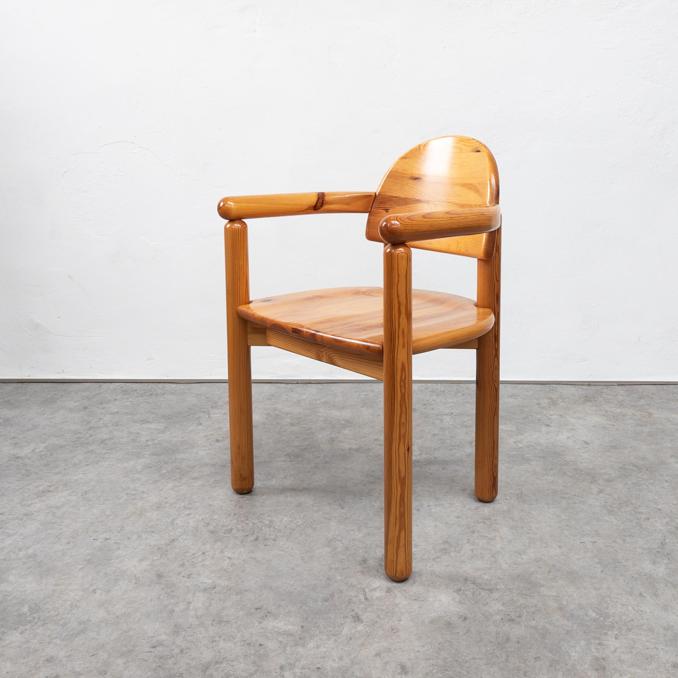 Pair of Vintage Pine Chairs by Rainer Daumiller for Hirtshals Sawmill, Denmark 1 4
