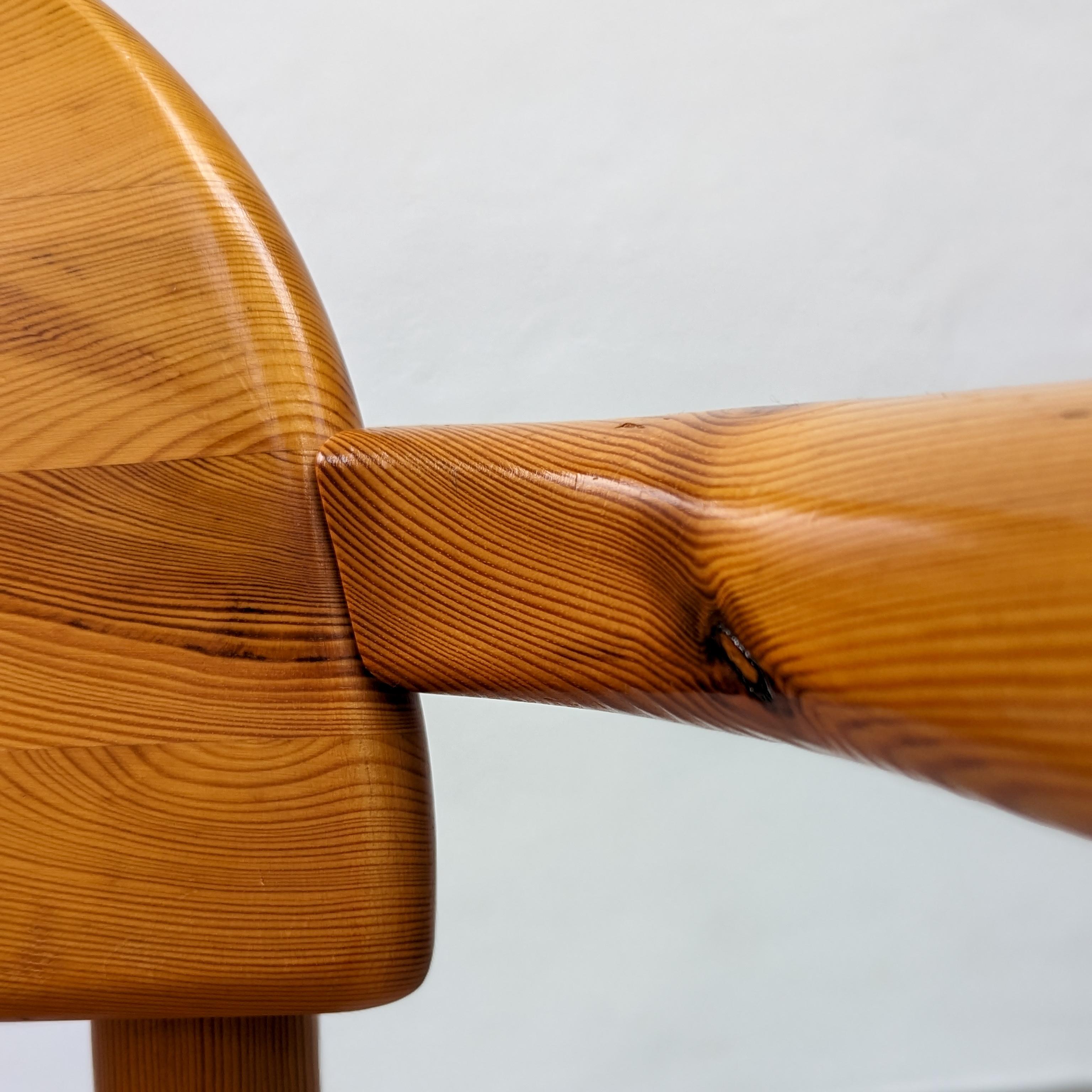 Pair of Vintage Pine Chairs by Rainer Daumiller for Hirtshals Sawmill, Denmark 1 10