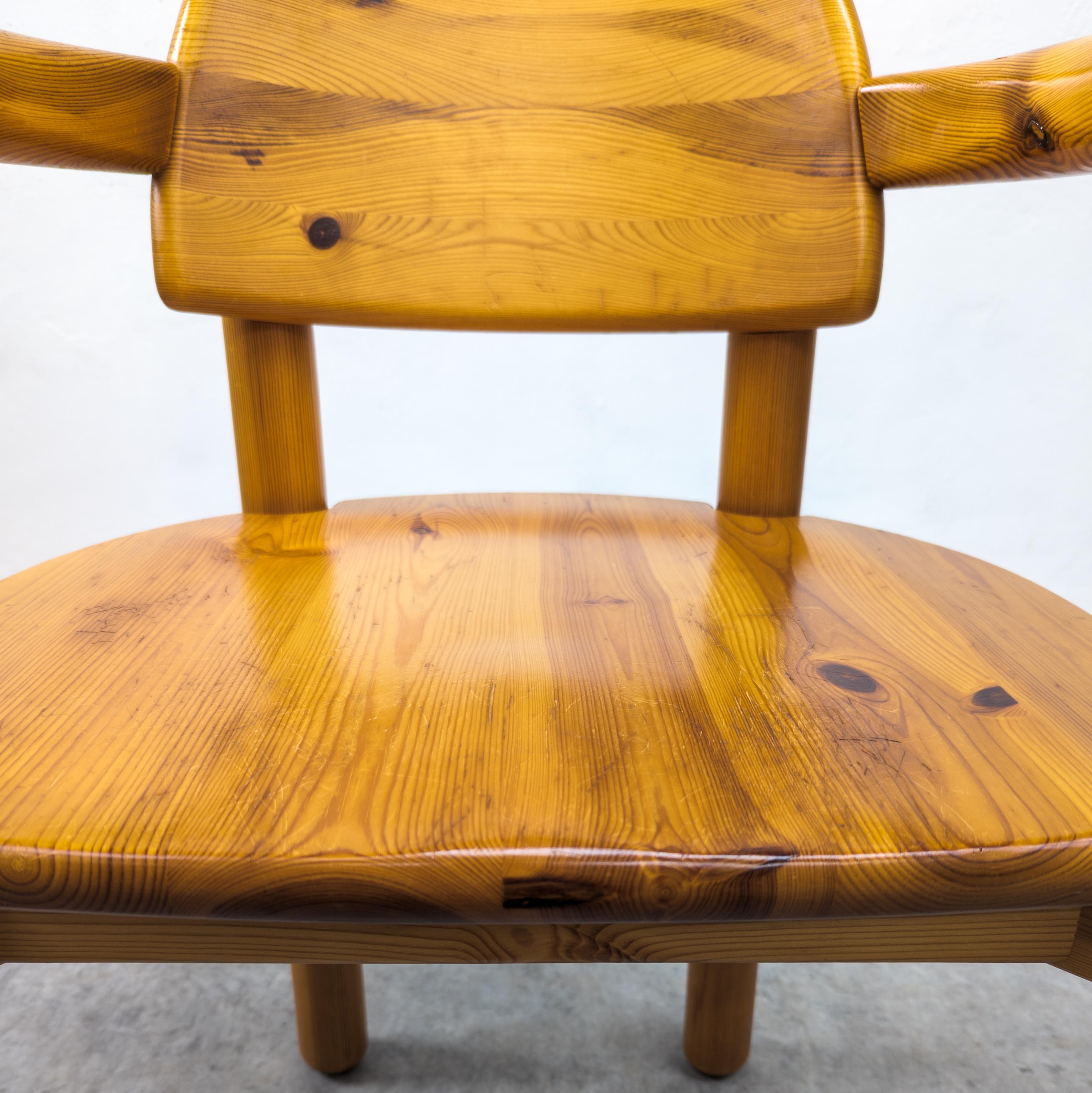 Pair of Vintage Pine Chairs by Rainer Daumiller for Hirtshals Sawmill, Denmark 1 11