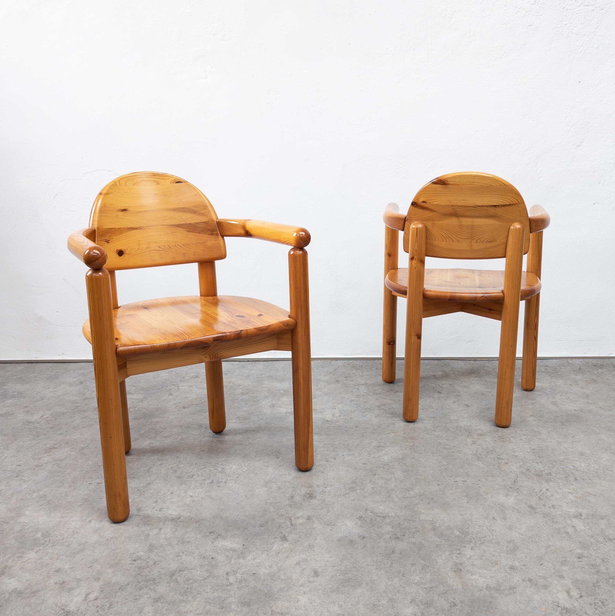 Danish Pair of Vintage Pine Chairs by Rainer Daumiller for Hirtshals Sawmill, Denmark 1