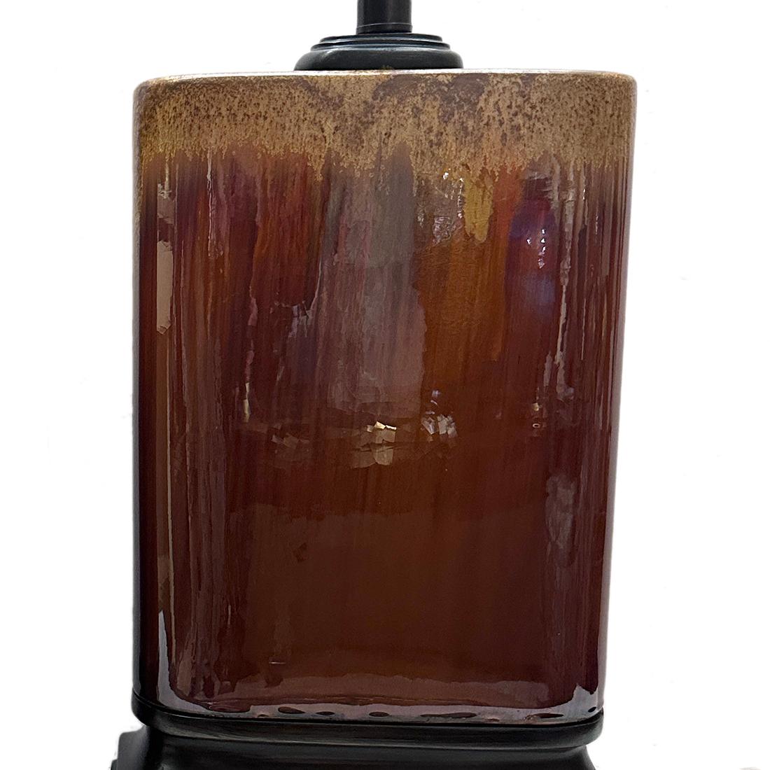 Europeo Coppia di lampade in porcellana vintage in vendita