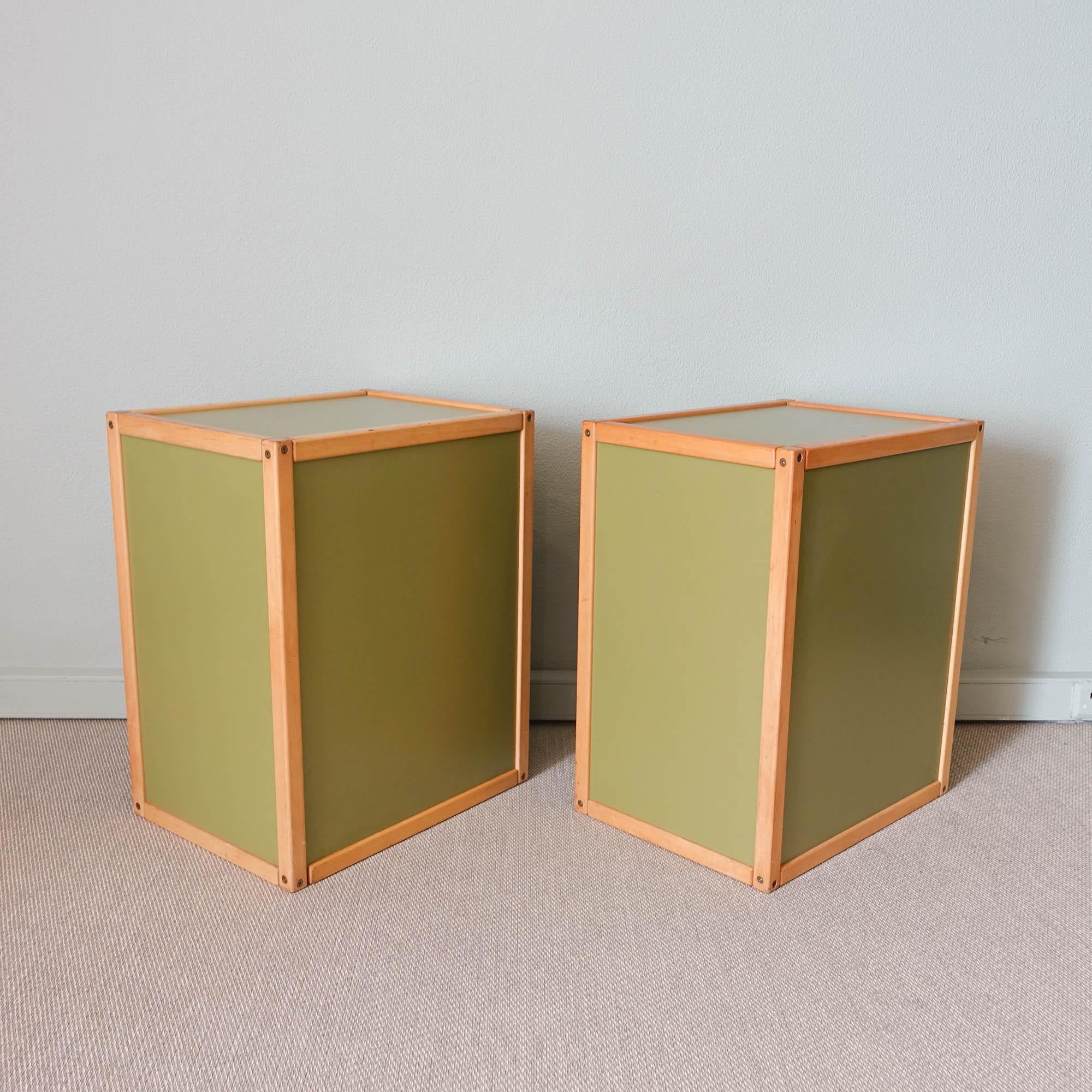 Pair of Vintage Profilsystem Collection Storage Units by Elmar Flötotto For Sale 3