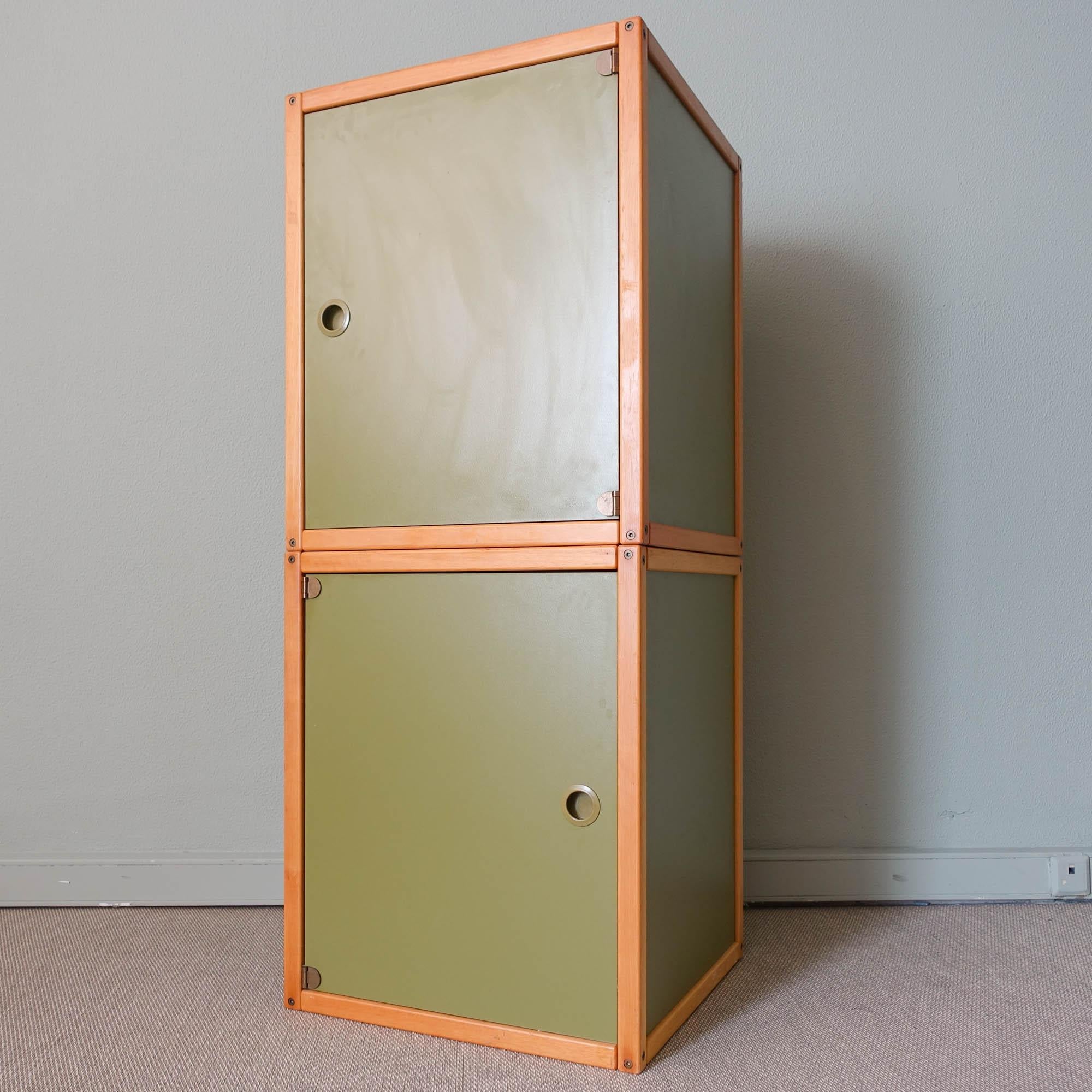 Pair of Vintage Profilsystem Collection Storage Units by Elmar Flötotto For Sale 11