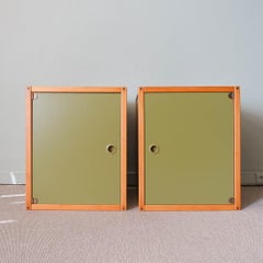 Pair of Vintage Profilsystem Collection Storage Units by Elmar Flötotto