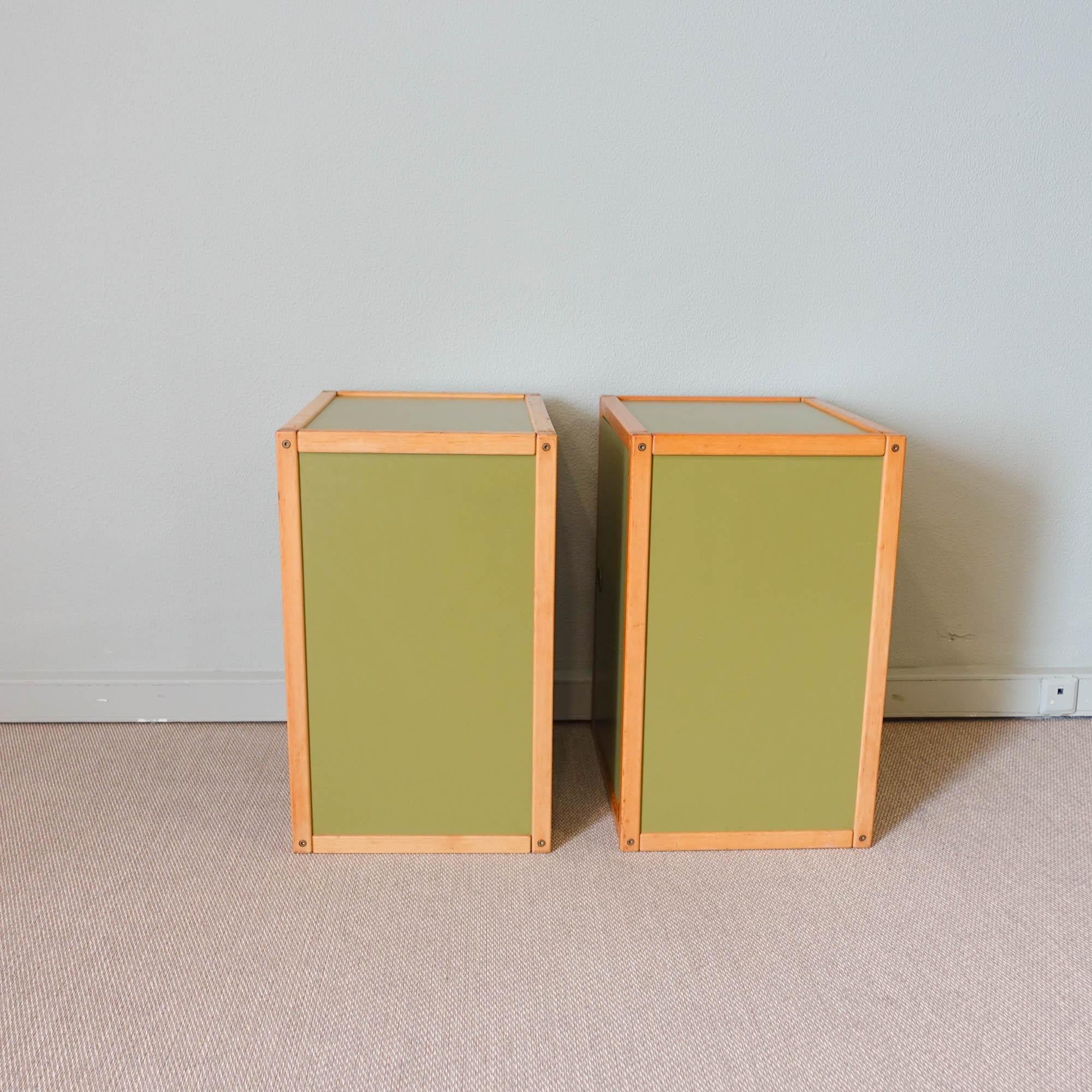 Pair of Vintage Profilsystem Collection Storage Units by Elmar Flötotto For Sale 2