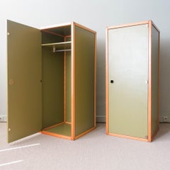 Pair of Vintage Profilsystem Collection Wardrobes by Elmar Flötotto for Flötotto