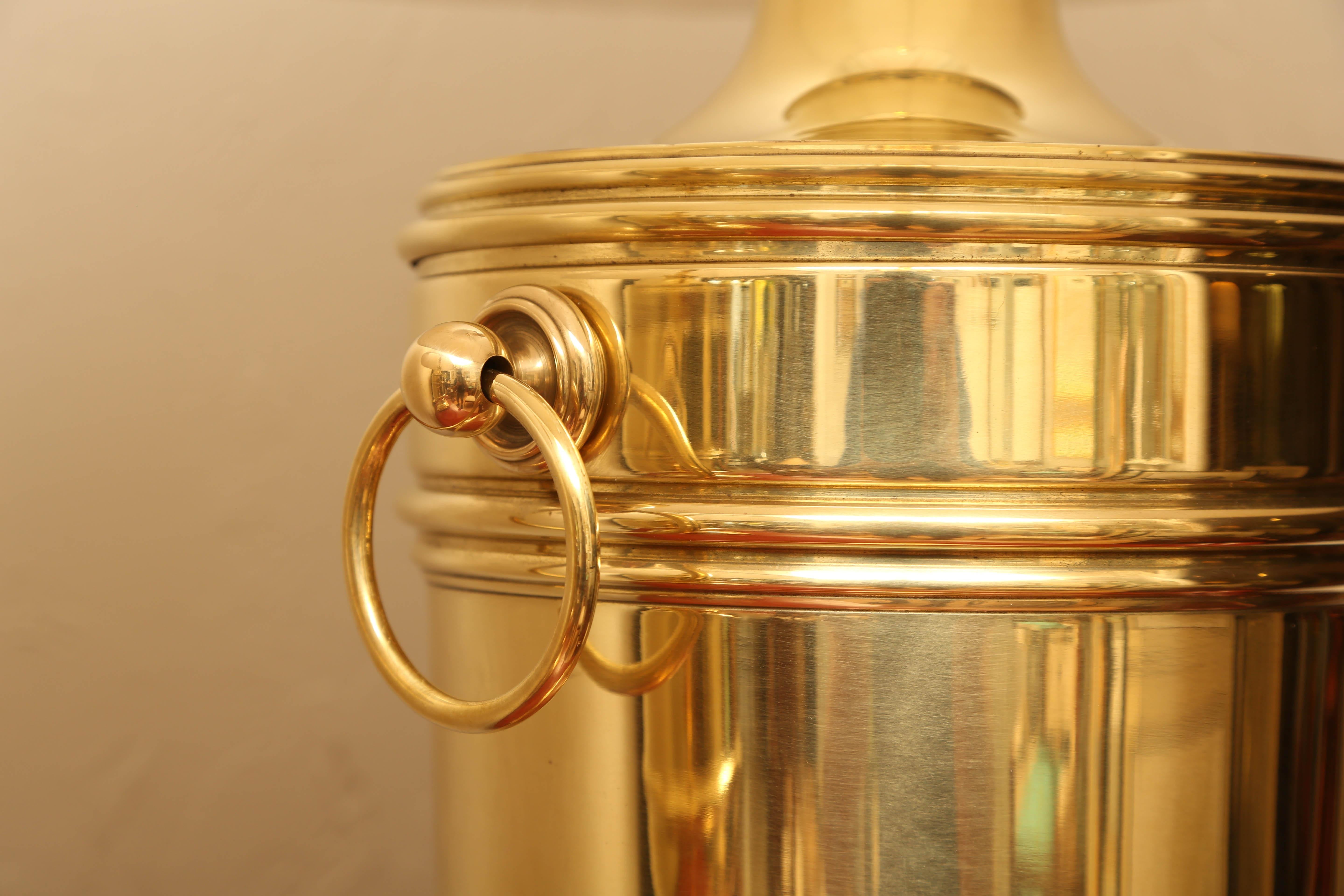 ralph lauren brass table lamp