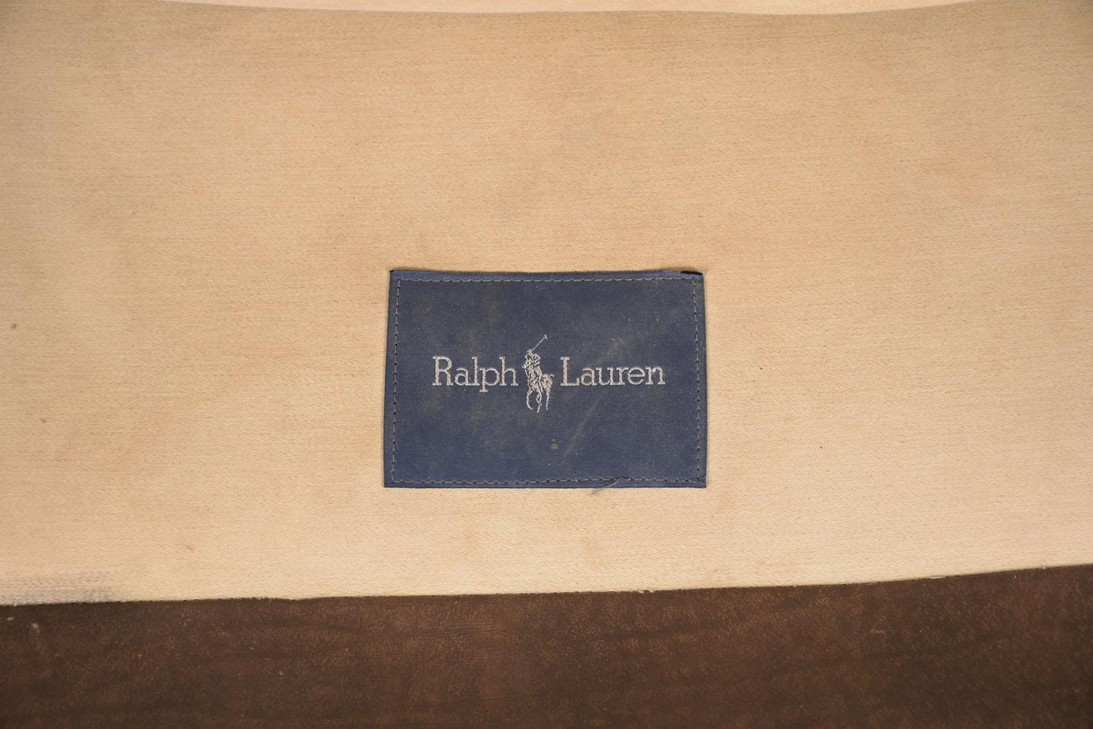 Pair of Vintage Ralph Lauren Wingback Chairs 5