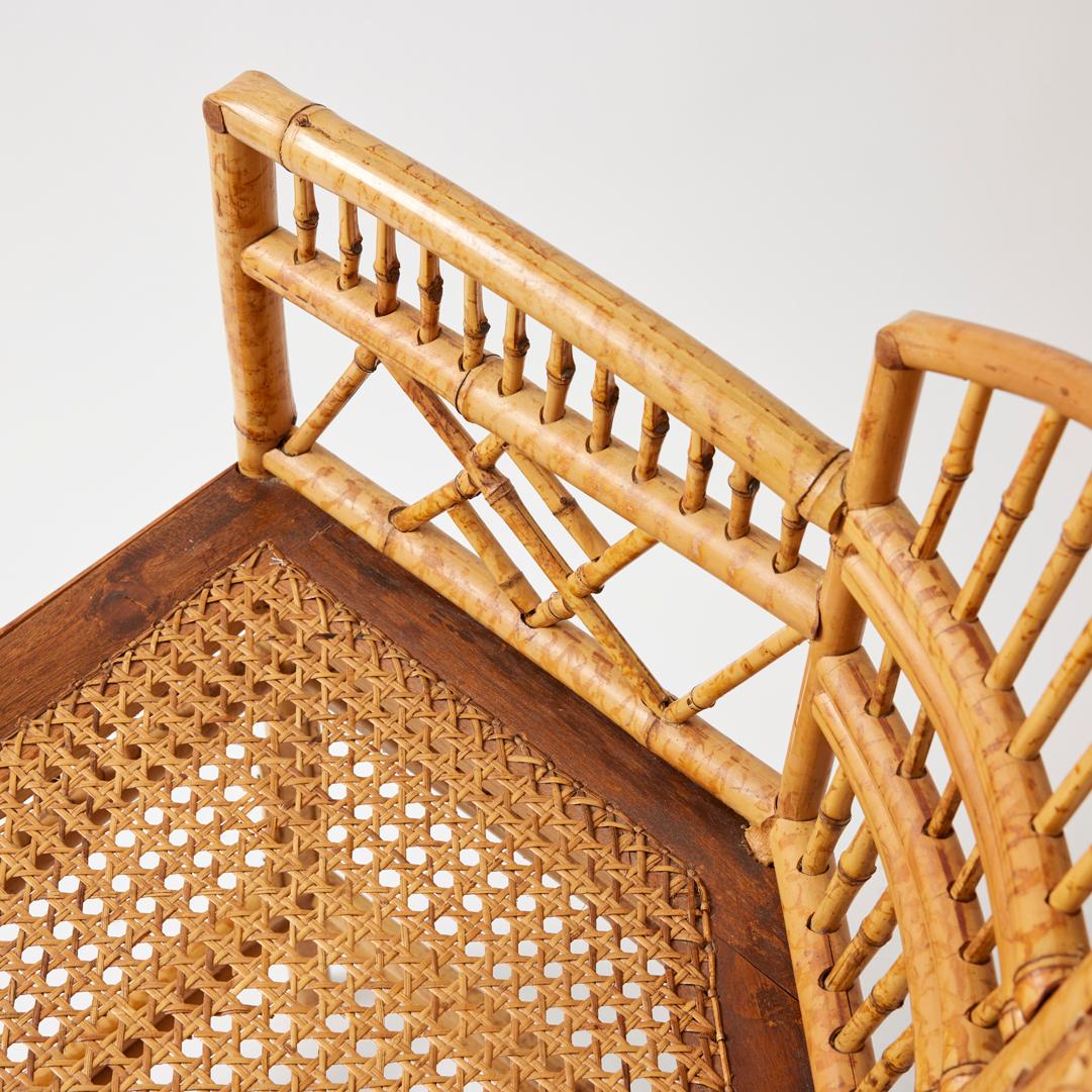 Pair of Vintage Rattan Brighton Pavilion Chairs 2